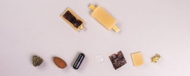 Edible battery ingredients