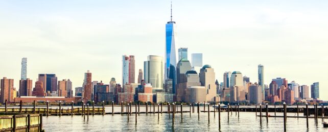 Lower Manhattan From Jersey City